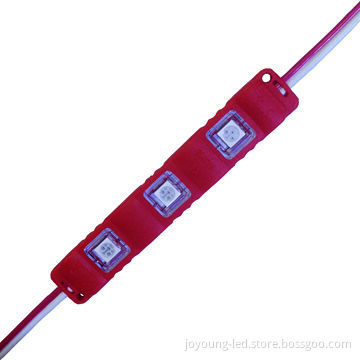 Water-resistant 3 Injection LED Module, Epistar, SMD 5050, 0.75W, 12V, IP67